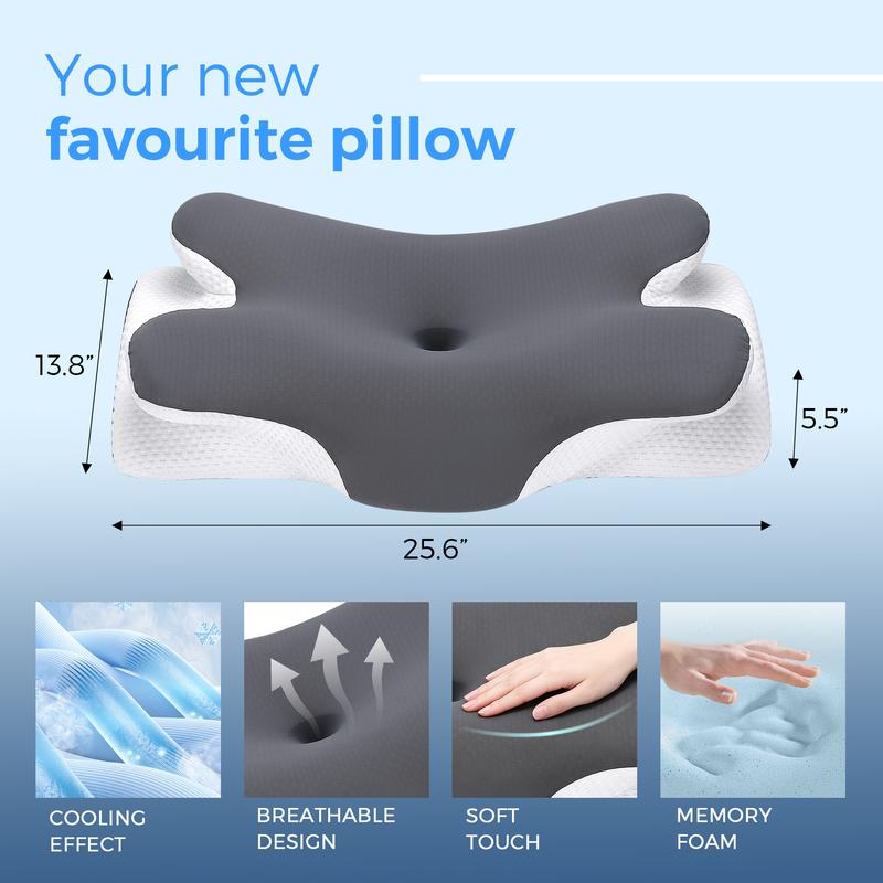 VeyroNova™ Japanese Contour Silk Pillow