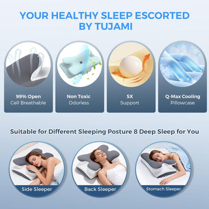 VeyroNova™ Japanese Contour Silk Pillow